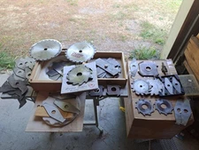 Miscellaneous Lot of 42 Circular Saw Blades Skill Dado Set