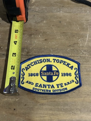 Vintage Santa Fe Railroad Patch - Picture 3 of 3