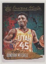 2018-19 Panini Court Kings Emerging Artists Donovan Mitchell #3 4l3