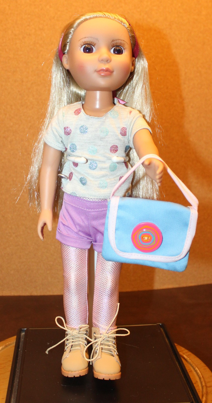 Glitter Girls Doll by Battat  AMY LU 14" Poseable Fashion Do