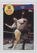 2015 Topps Heritage WWE Rookie of the Year Mike Rotunda IRS #9 0a1