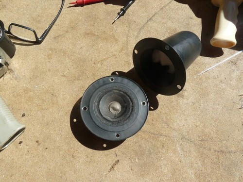 1 - Realistic Op[timus 1B Tweeter Speaker 1825D 168 ohm Also fits many others #1