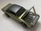 Vintage 1967 1968 Hot Wheels Redline Custom T-Bird Ford Thunderbird Olive green