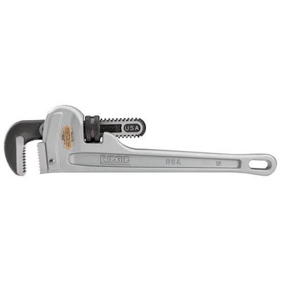 Ridgid 47057 12'' Aluminum Straight Pipe Wrench - Model 812