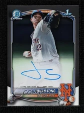 2025 Bowman Chrome Prospect Auto Jonah Tong #CPA-JTO Auto