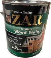 Zar Interior Stain 121 BLACK ONYX Gallon   *READ*