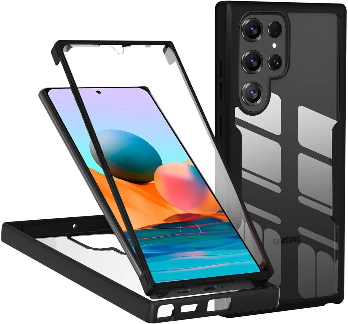 Cover Realme GT3 Blu con Goffratura | Custodia Flip Pelle e Supporto