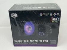 Cooler Master MasterLiquid ML120L V2 CPU Liquid Cooler - Black - Factory Sealed