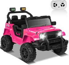 XVD 12V Kids Electric Ride on Car with Remote Control, Electric Off-Road Vehicle