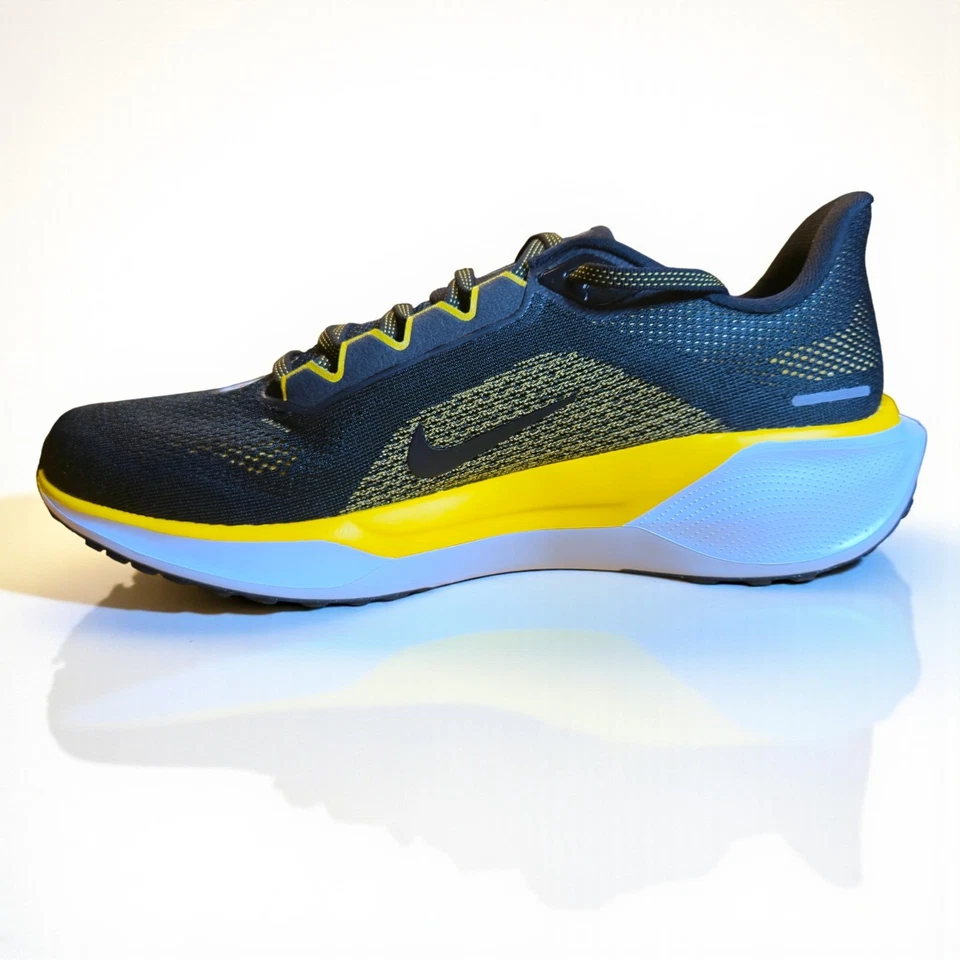 Nike Hombres Negro Amarillo Steelers Air Zoom Pegasus 41 Zapatos para Correr Talla 9 Foto 4 de 4