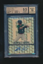 KODY CLEMENS 2014 LEAF METAL DRAFT PRISMATIC GOLD RC AUTO 1/1 GRADED BGS 9.5