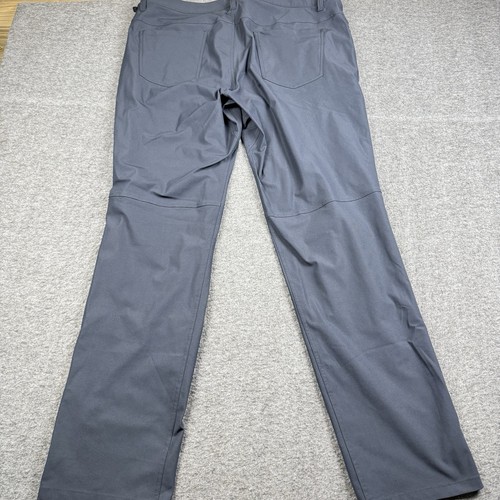 Lululemon Pants Mens 38x34 Dark Blue ABC Classic Fit Stretch Chino Golf Work - Picture 6 of 8