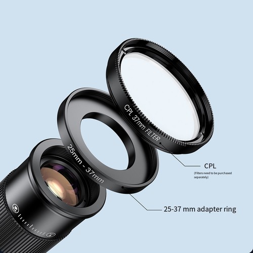 Photographie am��lior��e avec kit t��l��objectif macro 6X id��al pour tout r��gl