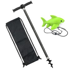 Edsrdplt Carbon Fiber Boat Sand Anchor Reinforced Nylon Auger For Shallow Water