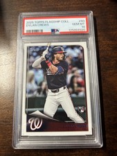 Dylan Crews, RC, Nationals, 2025 Topps Flagship Collection, PSA GM 10, #60