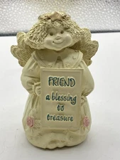 FRIEND A Blessing to Treasure Angel Figurine Abbey Press Free Shipping In USA