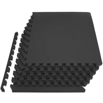 ProsourceFit Weaved Pattern Extra Thick Exercise Puzzle Mat ¾-inch, EVA Foam ...