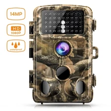 Hunting Trail Camera 14MP Wildlife Game Camera Trigger Night Vision with Screen