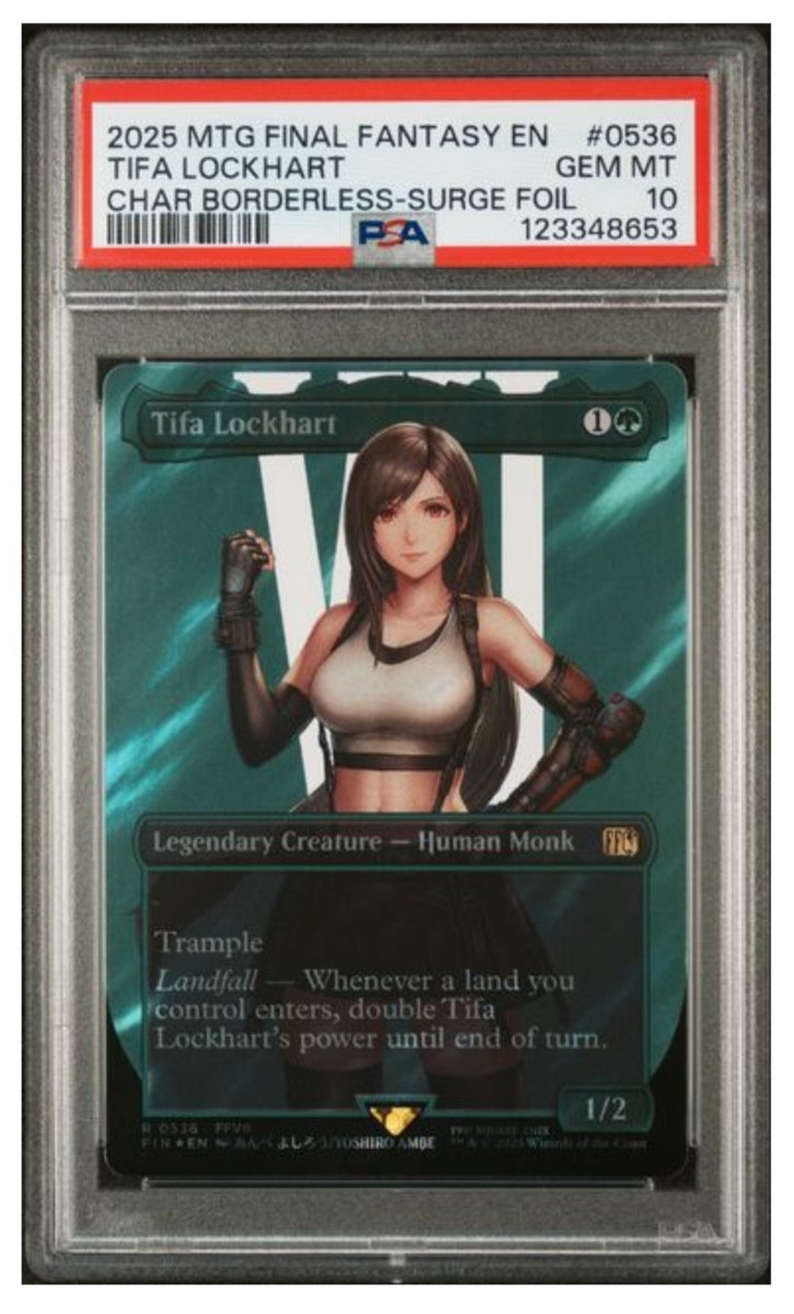 Foil　拡張　ボーダレス　ティファ・ロックハート　Tifa Lockhart Foil 拡張 ボーダレス ティファ・ロックハート Tifa Lockhart