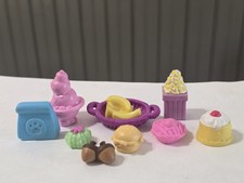 LPS Littlest Pet Shop Food Lot Ice Cream Appl...