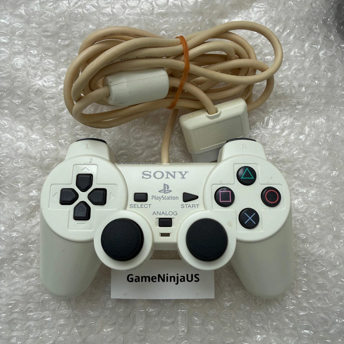 White Controllers for Sony PlayStation 2 for sale | eBay