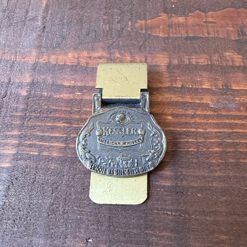 Porte-clés Vintage Kessler Whiskey - Hibou Rouge - Années 60/70 - Plastique