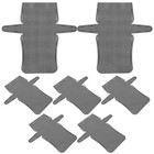 7 Pcs Plastic Canvas Sheets Cross Stitch 6 Count Mesh Needlepoint