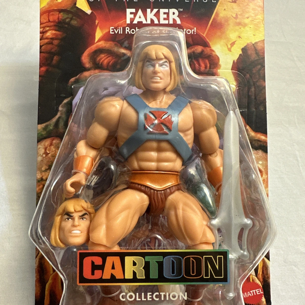 MOTU VINTAGE ANCIENS Les Maitres De L'univers Faker Made In France 1981