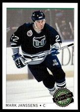 1992-93 O-Pee-Chee Premier Mark Janssens Hartford Whalers #117