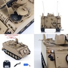 US Stock 1/16 Tongde Infrared RC Tank M2412B M113A1 ACAV 360Rotation Smoke Sound — photo 8