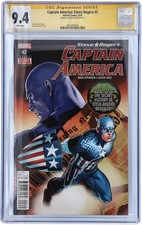Chris Evans Autographed Captain America: Steve Rogers #2 Comic Book - CGC 9.4