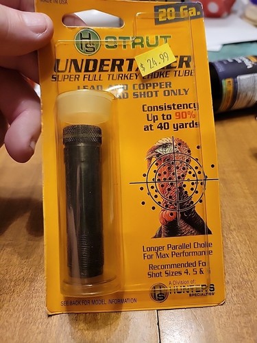 HS Strut Undertaker Super Full 20 GA Choke Tube 00665 For Remington/Charles Daly