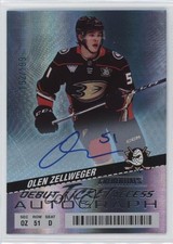 2024-25 Credentials Debut Ticket Access 192/199 Olen Zellweger #134 Rookie Auto