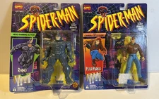 1994 ToyBiz Spider-Man Animated Peter Parker Action Figure w/ Camera And Rhino