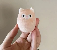 Squishmallows Mauve the Llama / Alpaca Squishville Mini Stuffed Plush