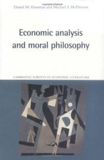 Economic Analysis and Moral Philosophy Daniel M., McPherson, Mich
