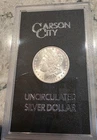 1881-CC Morgan Silver Dollar w/ Box & COA