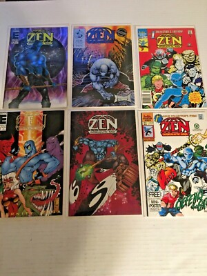 Zen intergalactic ninja comic lot of 6