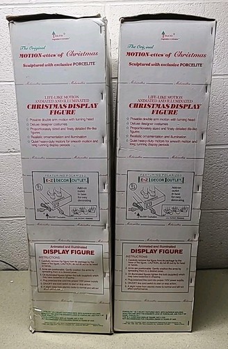 Vtg Telco Original Motionettes Santa & Mrs Claus 24” Christmas Deco TESTED WORKS - Picture 6 of 6