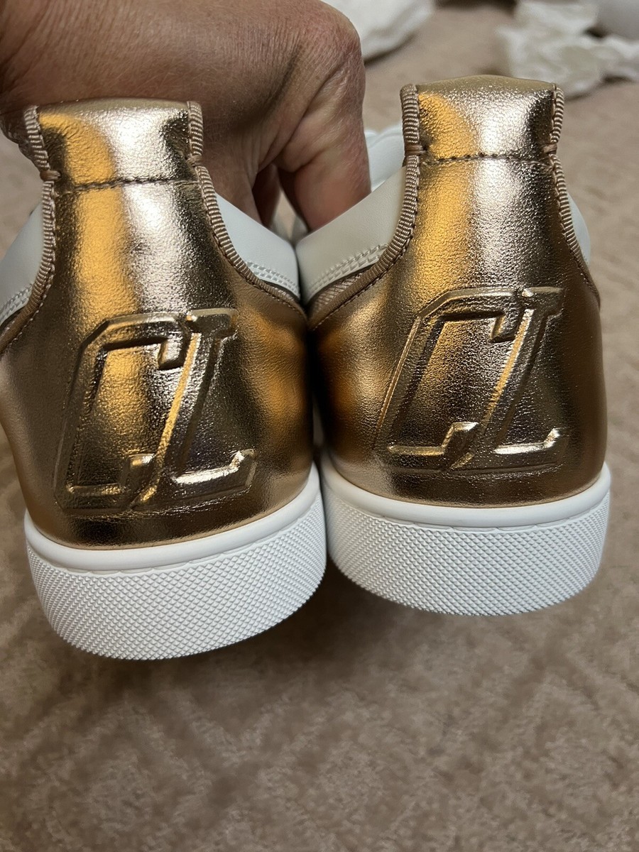 Christian Louboutin New $1,145 Spike Sneakers Shoes Trainers