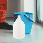 2PCS Gallon Jugs with White Caps Plastic Jugs with Lids Plastic Jug Containers