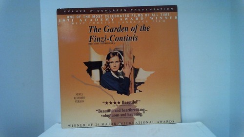 The Garden of the Finzi-Continis (Laserdisc,1997) Deluxe Widescreen 052125JER-36 - Picture 2 of 3