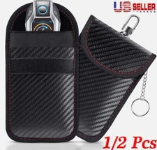 Anti-theft Car For Key Fob RFID Signal Blocker RFID Shielding Faraday Pouch Bag