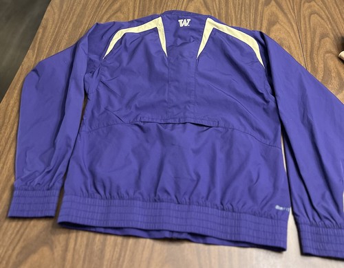 Washington Huskies Nike Team Purple Full Zip Jacket Size M Youth Embroidered - Picture 8 of 10