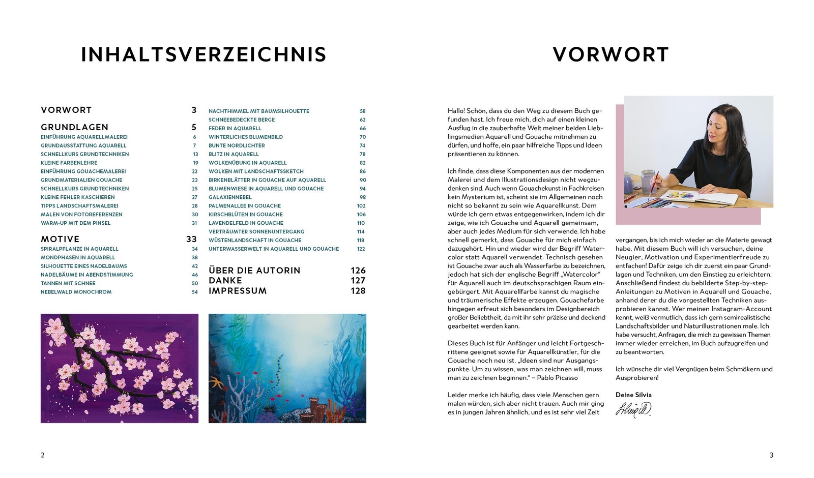 Thumbnail - Nature Art: Watercolor Und Gouache, Silvia Muchwitsch