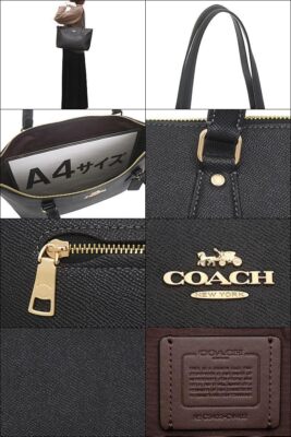【国内即発】コーチ トートバッグ CV402 IMBLK COACH コーチ トートバッグ クロスグレイン CV402 IMBLK