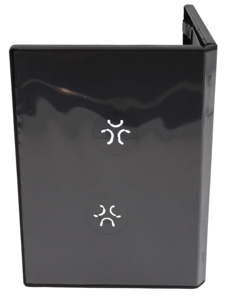 New Standard Black 5-Disc DVD Replacement 14mm Case Premium Movie Storage Shell - Image 3 of 3