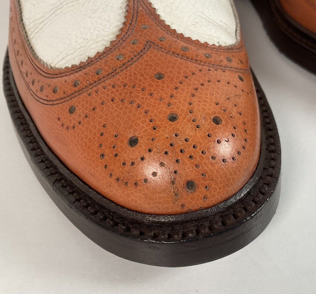 Vintage 1950s Johnston Murphy Aristocraft Spectator Shoes 10 Vintage 1950s Johnston Murphy Aristocraft Spectator Shoes 10