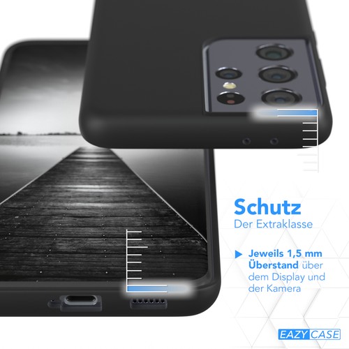 EAZY CASE do Samsung Galaxy S21 Ultra 5G Etui Silikonowe etui ochronne Premium Soft - Zdjęcie 3 z 21