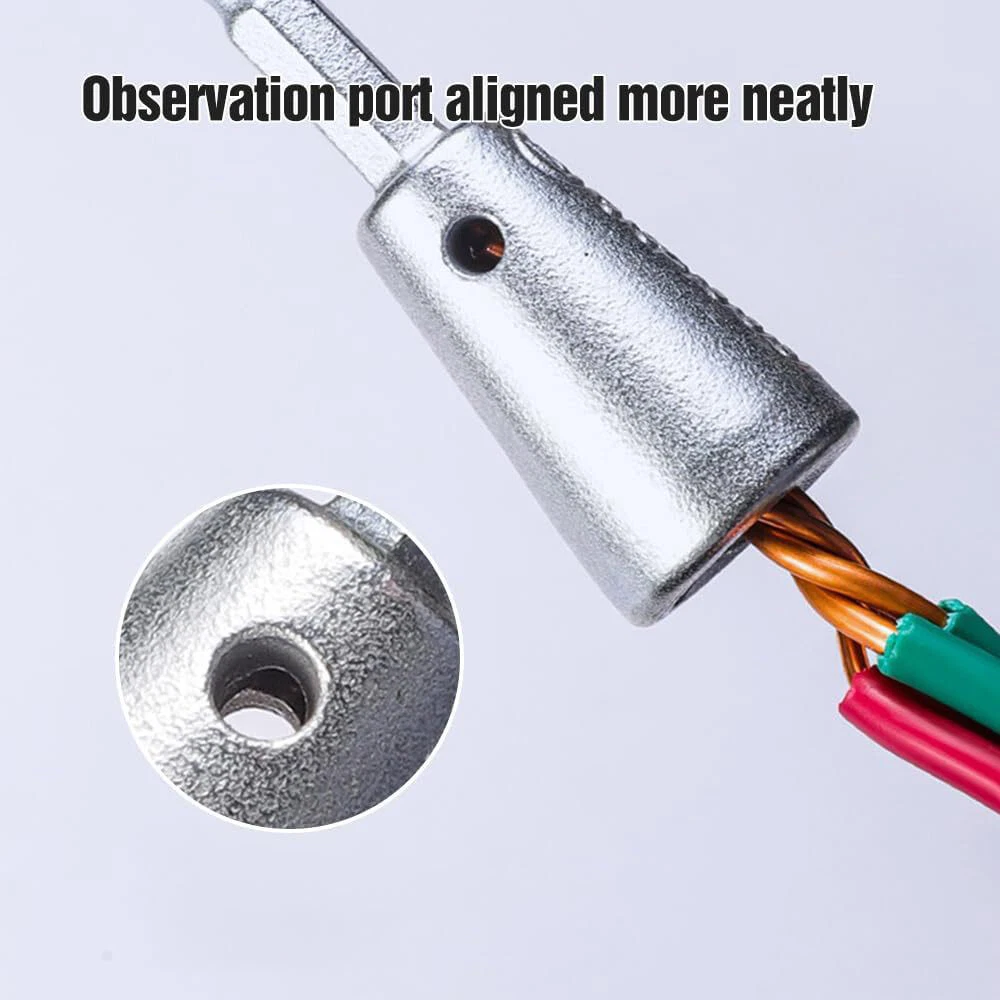 2PCS Wire Nut Twisting Tool Wire Cable Twister for Electrical Power Drill Driver 2PCS Wire Nut Twisting Tool Wire Cable Twister for Electrical Power Drill Driver